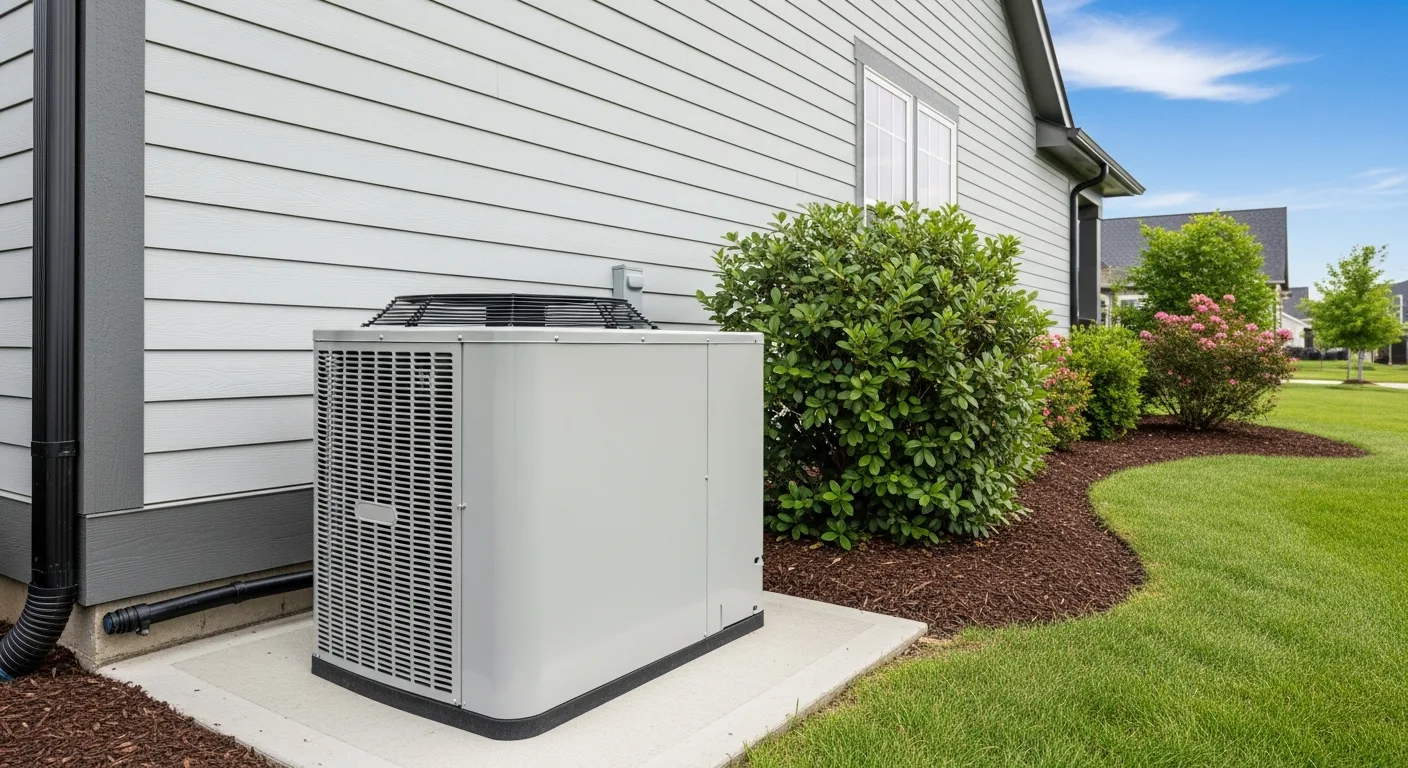 HVAC website mockup