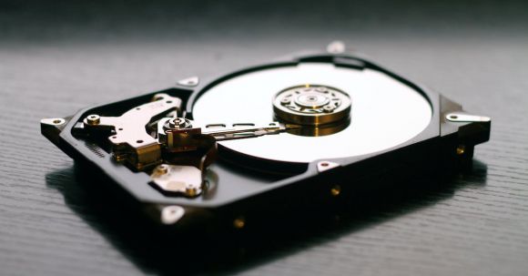 Data Storage - Black Internal Hdd on Black Surface