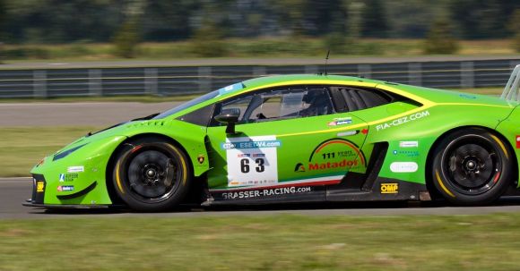 Racing Wheels - Green Sports Car on Gray Asphalt Road