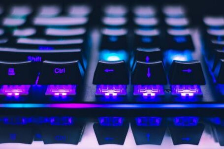 Pc - Close-Up Photo of Gaming Keyboard