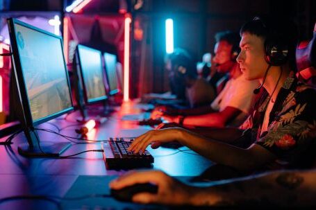 Esports Games - Men Gaming on Personal Computers